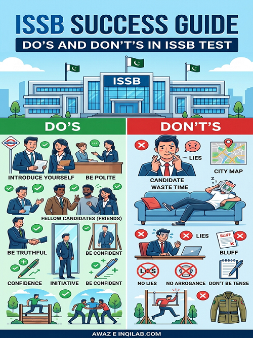 Download DO’s and DON’T’s in ISSB Test by Abdullah Yousafzai