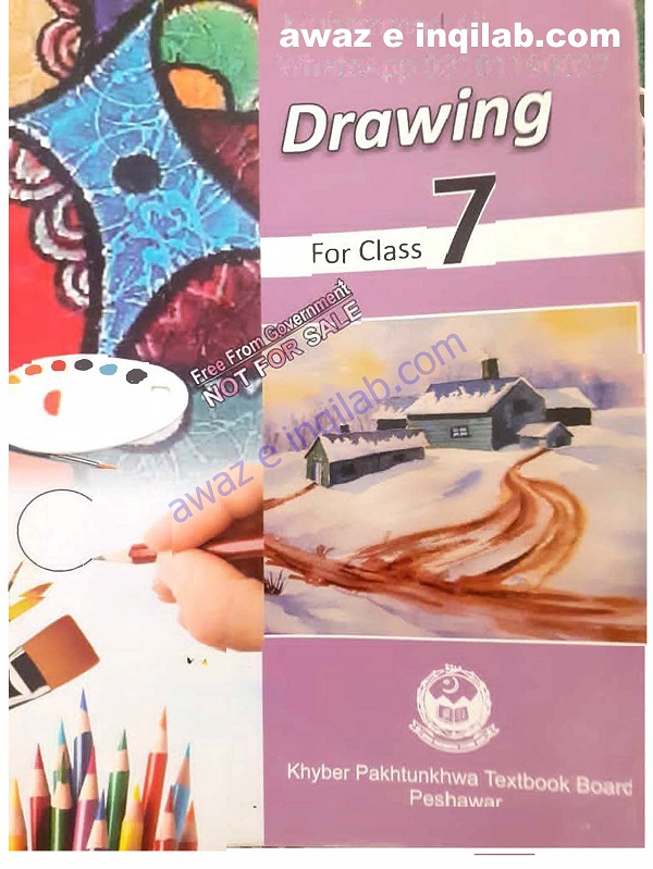 Drawing Book for 7th Class English Medium KPK Textbook