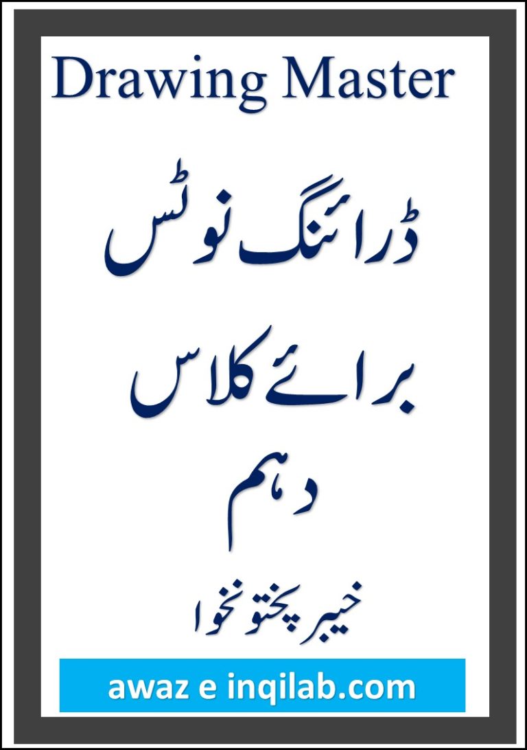 Drawing Guide for 10th Class Urdu Medium by Umer Saddam