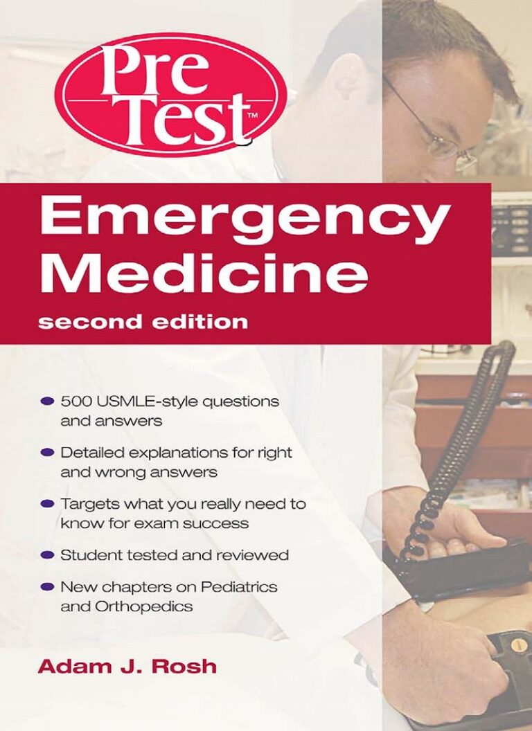 Download Pre Test Emergency Medicine PDF Book