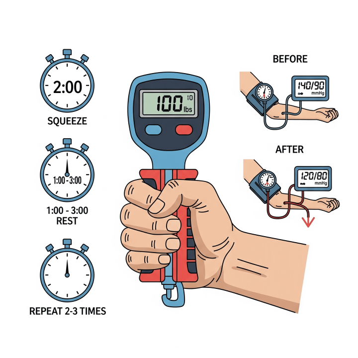 Isometric Exercises for Quick Blood Pressure Control
