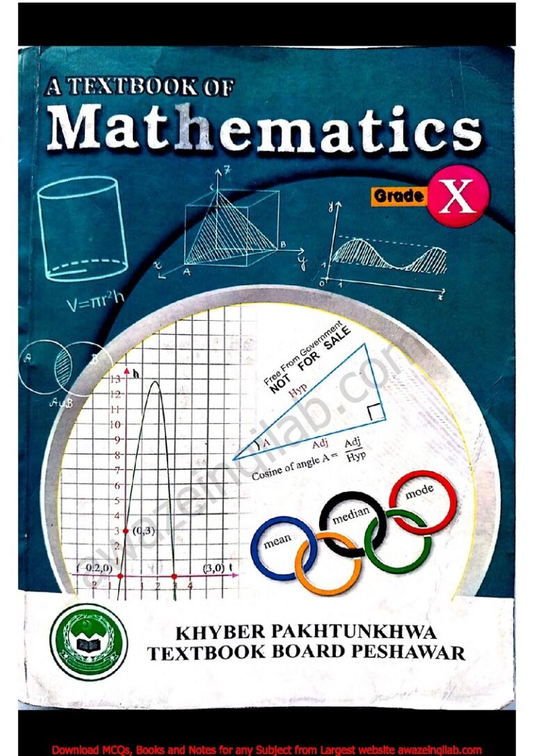 Class 10 Math Book PDF | Download 10th Class Math Textbook Punjab Board visual data 4