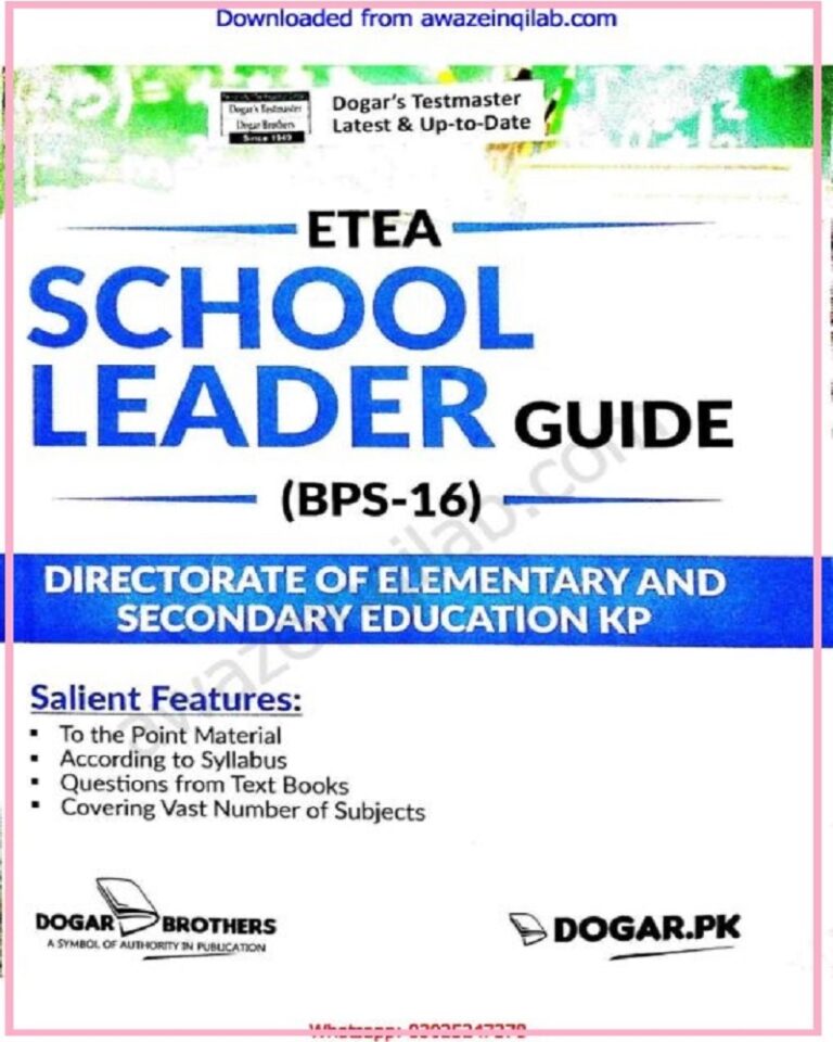 School leader book pdf free download